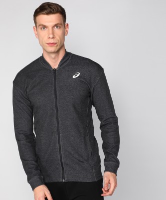 Asics Full Sleeve Solid Men Jacket