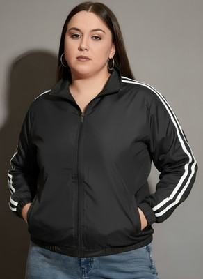 THECLASSICTOGS Full Sleeve Solid, Striped Women Jacket