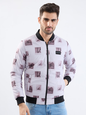 Spykar Full Sleeve Printed Men Jacket
