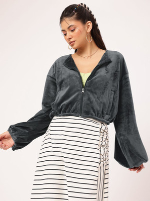 Dressberry Full Sleeve Solid Women Jacket