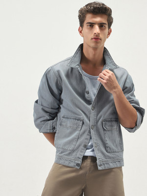 Urbano Fashion Full Sleeve Solid Men Denim Jacket