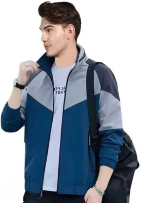 ynam Full Sleeve Colorblock Men Jacket