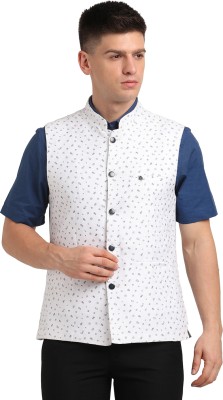 TURTLE Sleeveless Printed Men Jacket