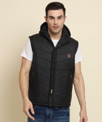 NYSINE Half Sleeve Solid Men Jacket