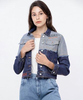 Tokyo Talkies Full Sleeve Embroidered Women Jacket