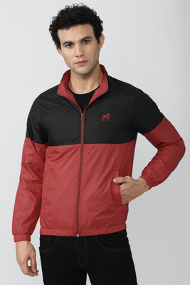 VAN HEUSEN Full Sleeve Printed, Colorblock Men Jacket