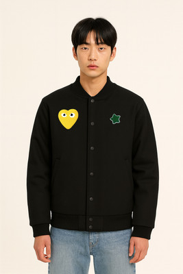Crossbone Full Sleeve Graphic Print Men Jacket