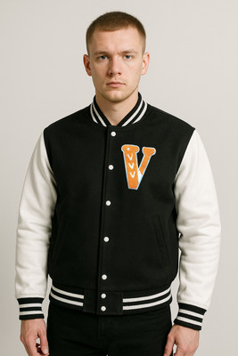 MG Trends Full Sleeve Applique, Colorblock Men Jacket