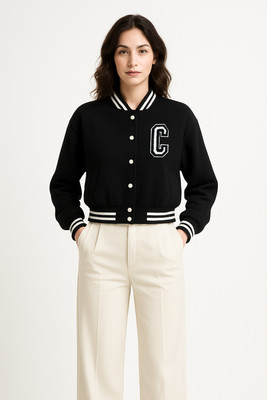 Mg Fab Full Sleeve Solid Women Jacket