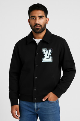 Damler Full Sleeve Solid, Printed Men Jacket