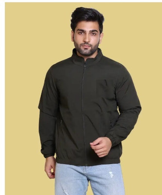 JVBRANGI Full Sleeve Solid Men Jacket