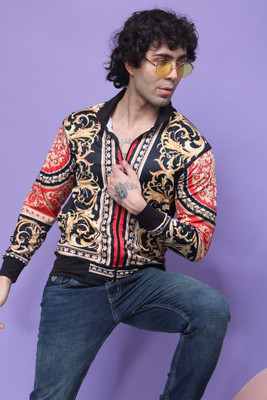 Flirty Soul Full Sleeve Printed Men Jacket