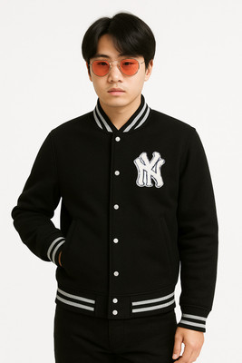 NEET Full Sleeve Solid, Applique Men Jacket