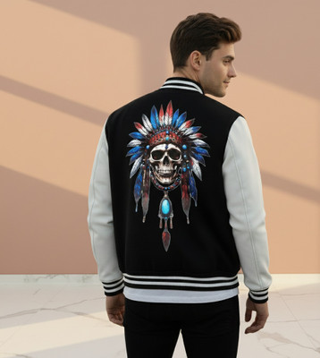 Barmanic Full Sleeve Graphic Print Men Jacket