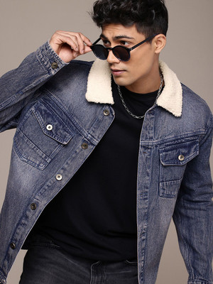 WROGN Full Sleeve Solid Men Jacket