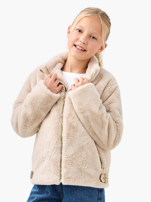 JUNIORS by Babyshop Full Sleeve Solid Girls Jacket