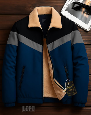 Jammy & Kammo Full Sleeve Colorblock Men Jacket