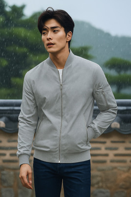 BLACK HUNTER Full Sleeve Solid Men Jacket