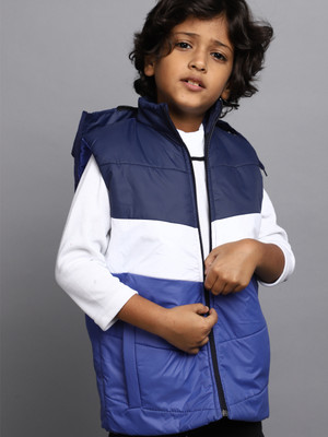 V-MART Full Sleeve Striped Boys Jacket