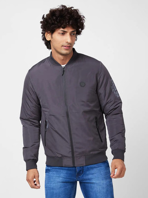 Spykar Full Sleeve Solid Men Jacket
