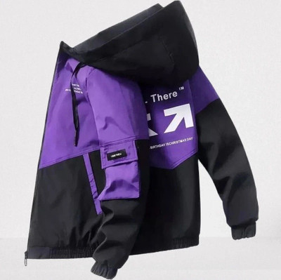 ZYRONA Full Sleeve Colorblock Men Jacket
