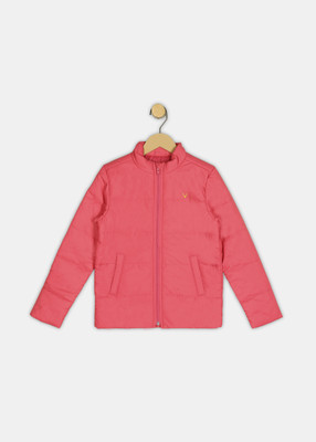 Allen Solly Full Sleeve Self Design Girls Jacket
