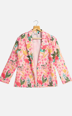 Fabcurate Full Sleeve Floral Print Women Jacket