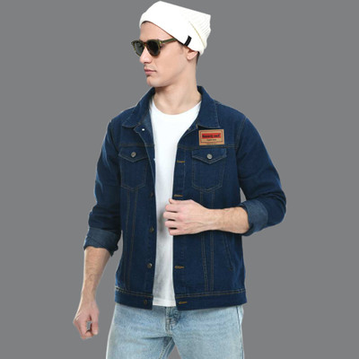 Masterly Weft Full Sleeve Solid Men Denim Jacket
