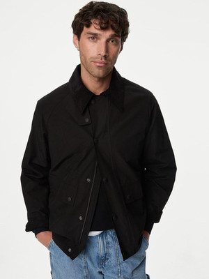 MARKS & SPENCER Sleeveless Solid Men Jacket