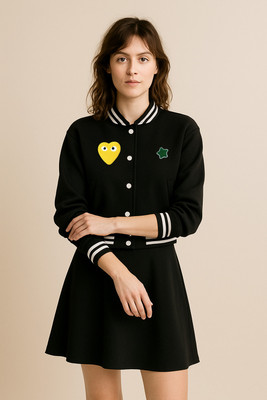 Mg Fab Full Sleeve Solid Women Jacket