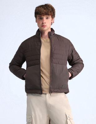 FLYING MACHINE Full Sleeve Solid Men Jacket