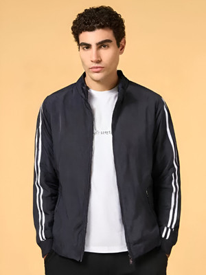 CADMON Full Sleeve Striped Men Jacket