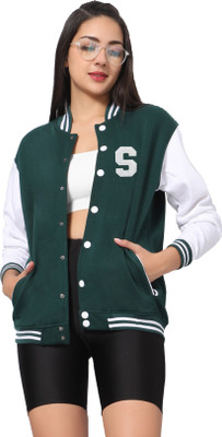 Koverfy Full Sleeve Colorblock Women Jacket