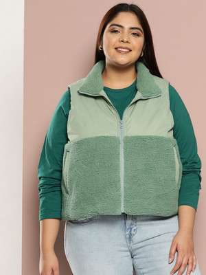 Sztori Sleeveless Colorblock Women Jacket