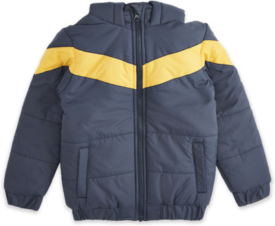 Pantaloons Junior Full Sleeve Striped Boys Jacket