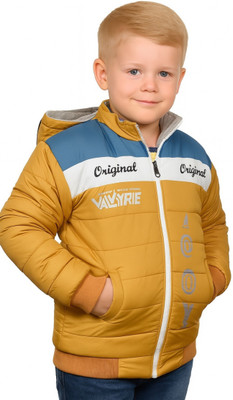 IAC Full Sleeve Printed, Colorblock Boys Jacket