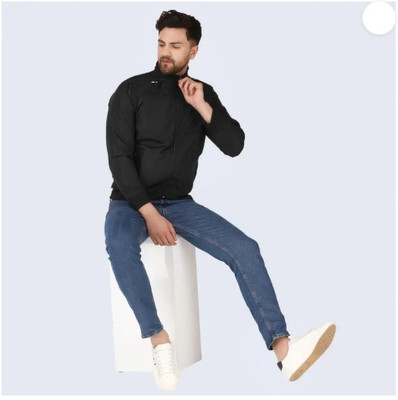 JVBRANGI Full Sleeve Solid Men Jacket