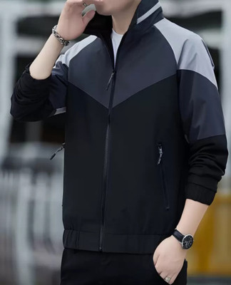 HouseOfCommon Full Sleeve Colorblock Men Jacket