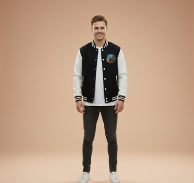 Barmanic Full Sleeve Graphic Print Men Jacket