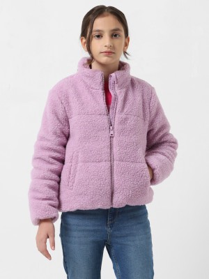 VERO MODA Full Sleeve Solid Girls Jacket