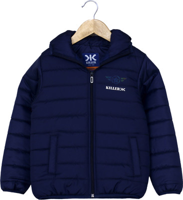 KILLER Full Sleeve Self Design Boys Jacket