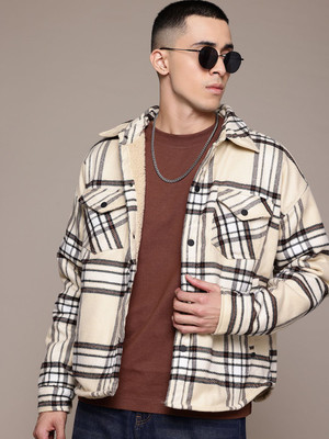 Roadster Full Sleeve Checkered Men Jacket
