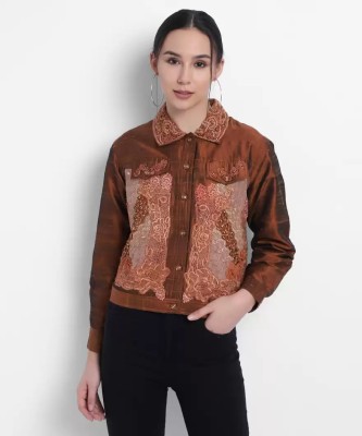 TANDUL Full Sleeve Embroidered Women Jacket