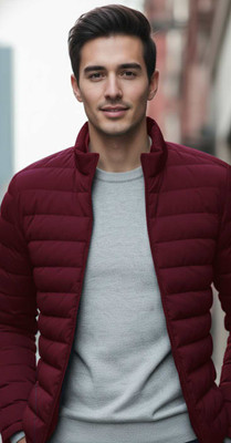 nikline Full Sleeve Solid Men Jacket