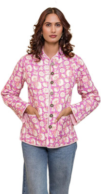 Navyas Fashion Full Sleeve Floral Print Women Jacket