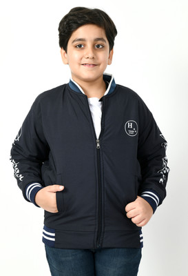 IAC Full Sleeve Solid Boys Jacket