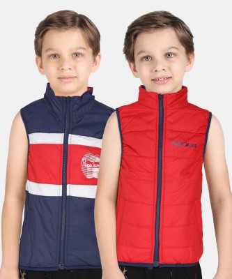 Pepe Jeans Sleeveless Solid Boys Jacket