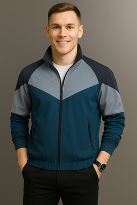 RELIUS Full Sleeve Colorblock Men Jacket