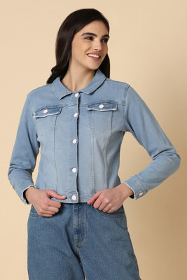 Allen Solly Full Sleeve Solid Women Jacket