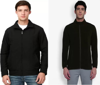 JVBRANGI Full Sleeve Solid Men Jacket